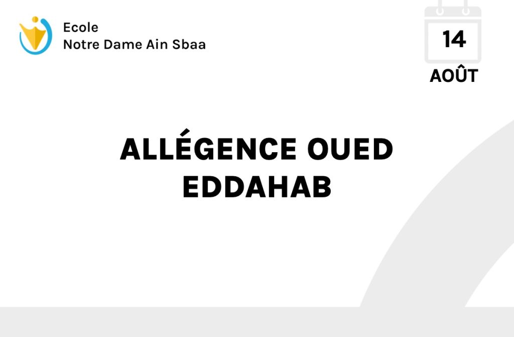 Allégence Oued EDDAHAB